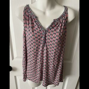Max Studio red white & blue tank top 🇺🇸